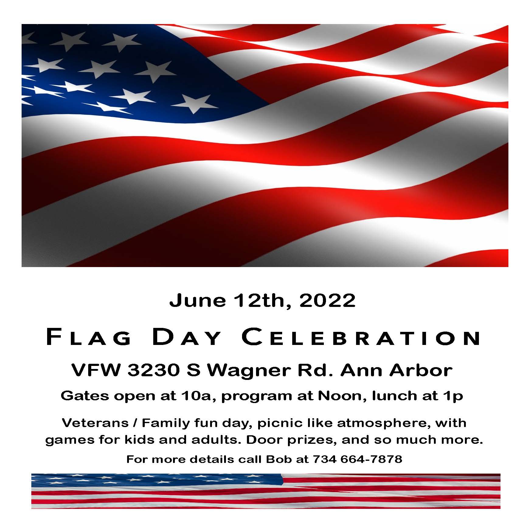 Flag Day Celebration Flyer